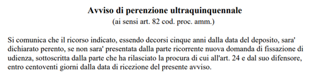 avvisi art 82